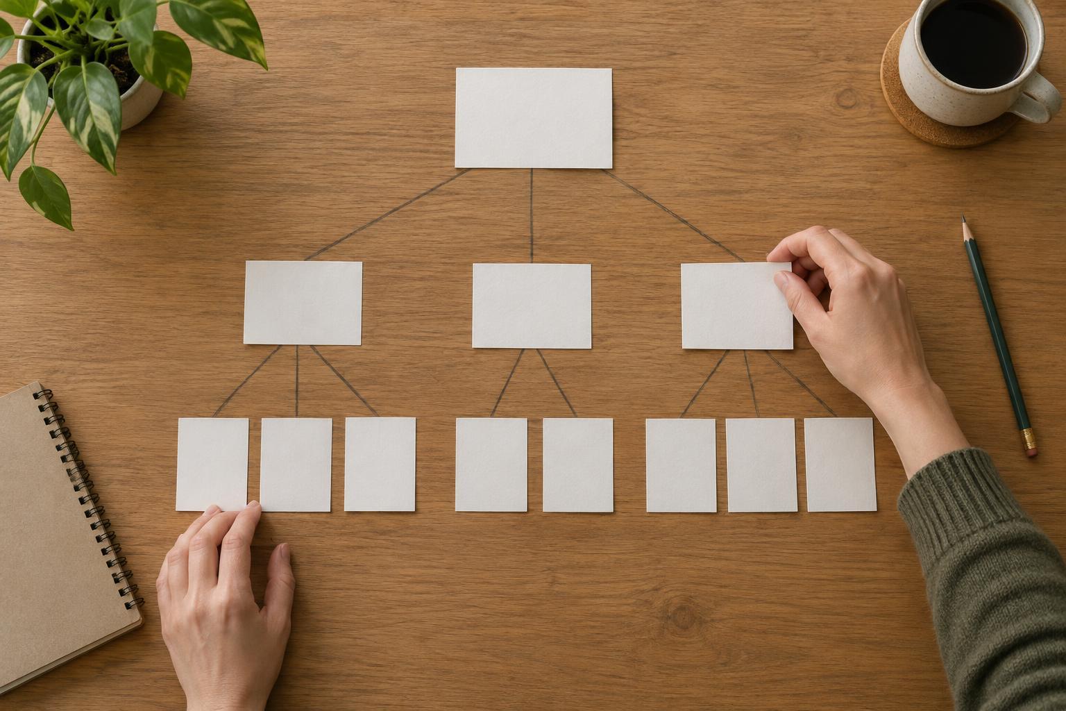 How to Organize a Small Website into a Logical Page Hierarchy